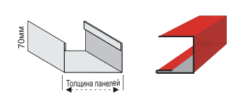 Доборные элементы для сэндвич-панелей